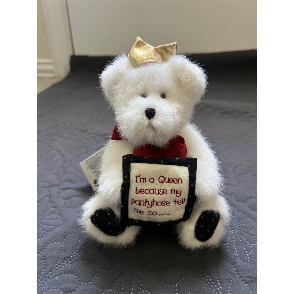 NWT Boyds Bears Razz Bearies Queenie Pantyhose Stuffed Animal Plush Toy Collecti